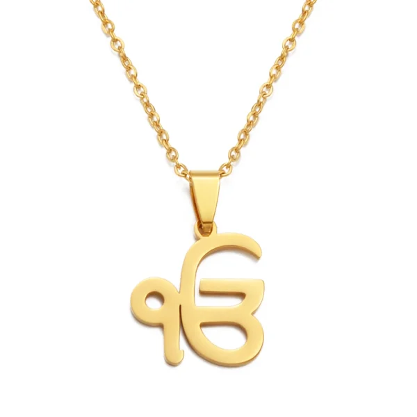 Ek Onkar Necklace - Urban Jewellery - Image 4
